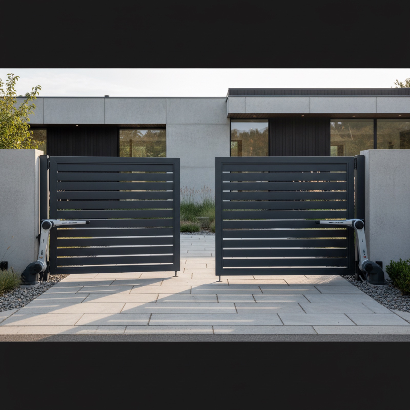 Installation motorisation portail